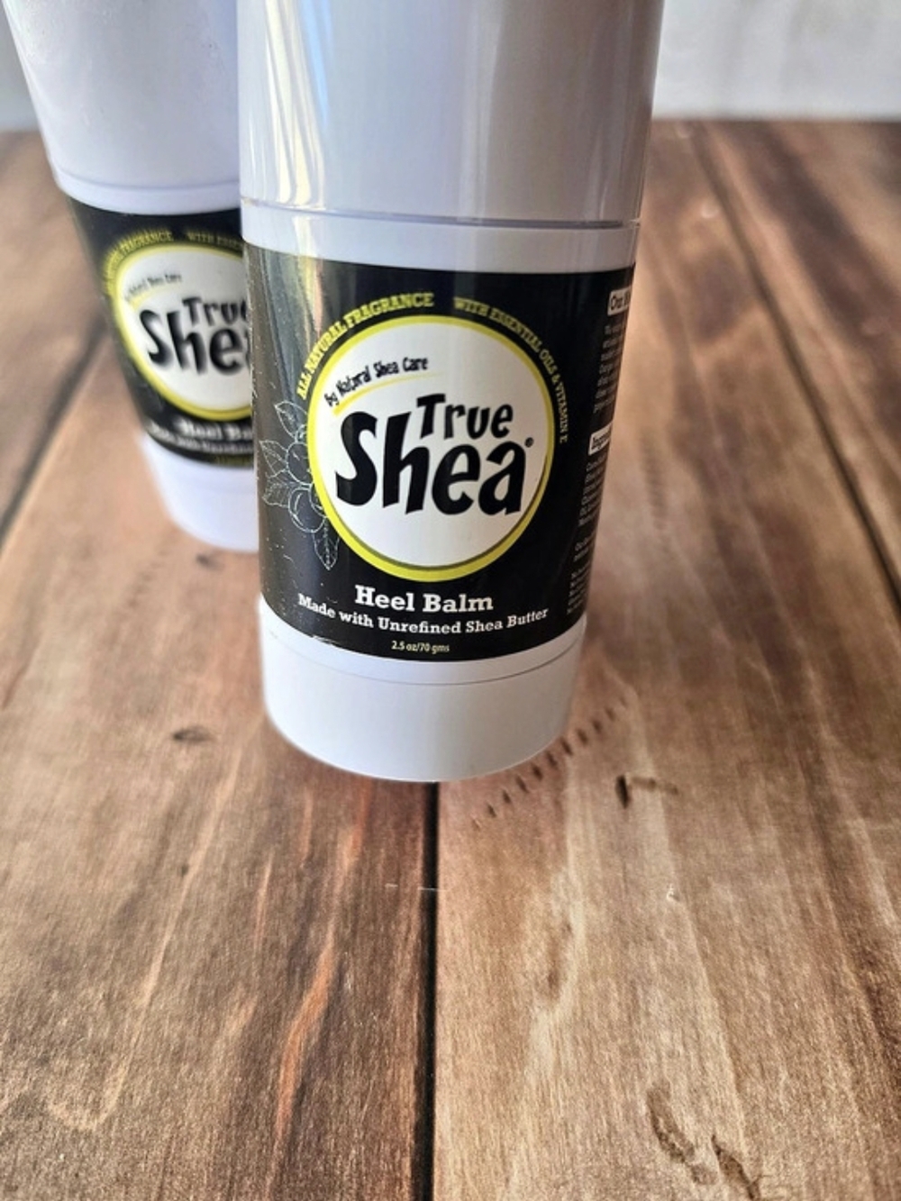 True Shea All-Natural Unrefined Shea Butter Heel Balm Bundle Of 2